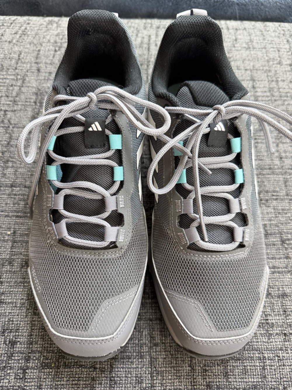 Adidas Terrex Eastrail 2.0 in Grey/Mint Ton colorway.  W/ 8. New without box.